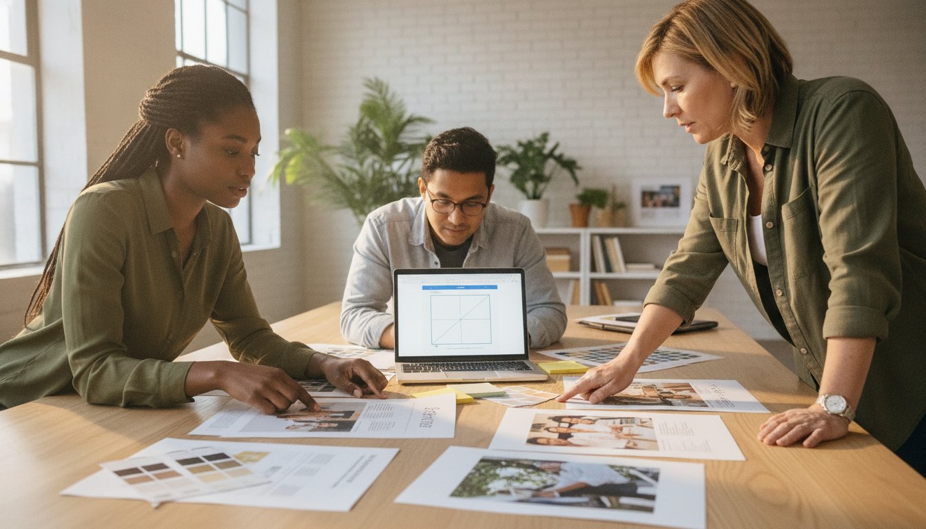 ESG report design that showcases company culture