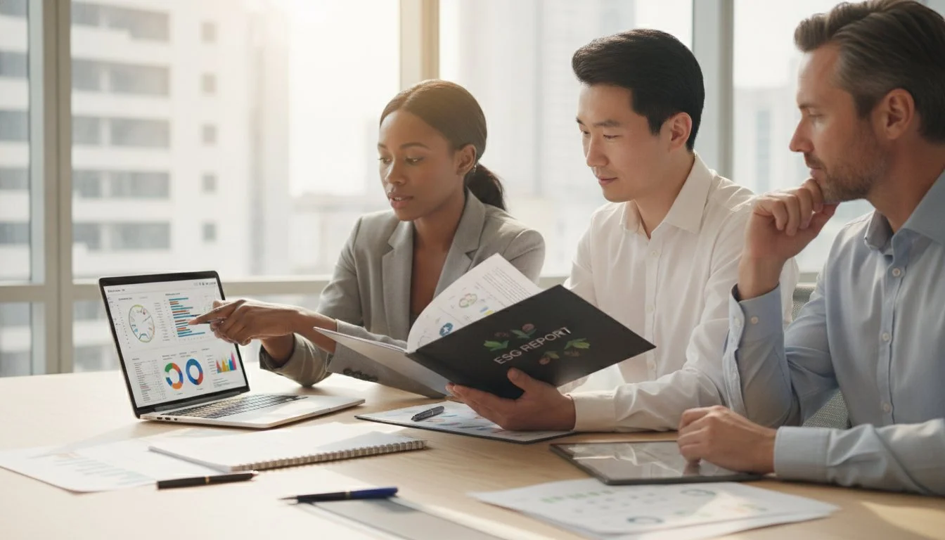 ESG report copywriting: Transforming sustainability data into strategic impact narratives